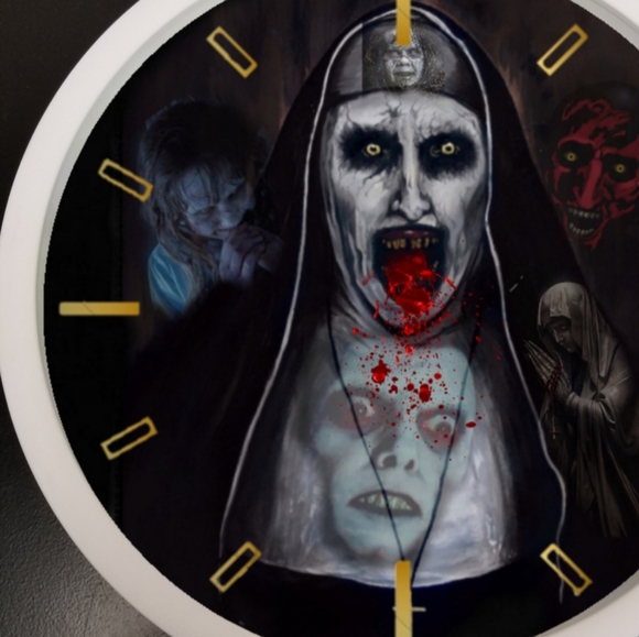 Halloween led clock